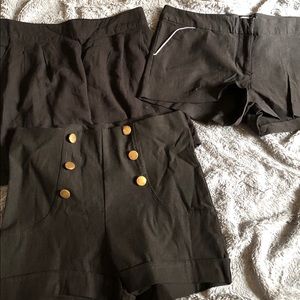 Black Shorts Bundle- Size Small